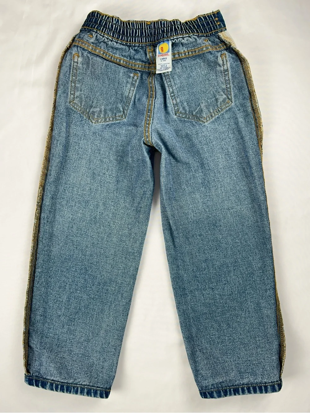 Gymboree 2001 Kids Classic Blue Denim Vintage Jeans Size 5 Years Y2K